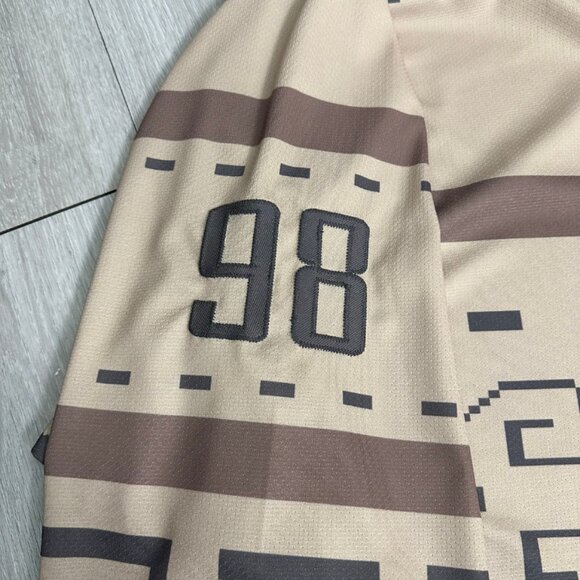 Rare The Big Lebowski The Dude Geeky Hockey Goalie Jersey - Size G3 (5XL) - Picture 7 of 12